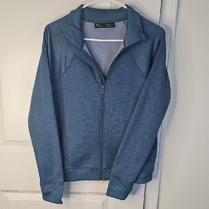 Under Armour Women's Teal Full-Zip Jacket Size M‎